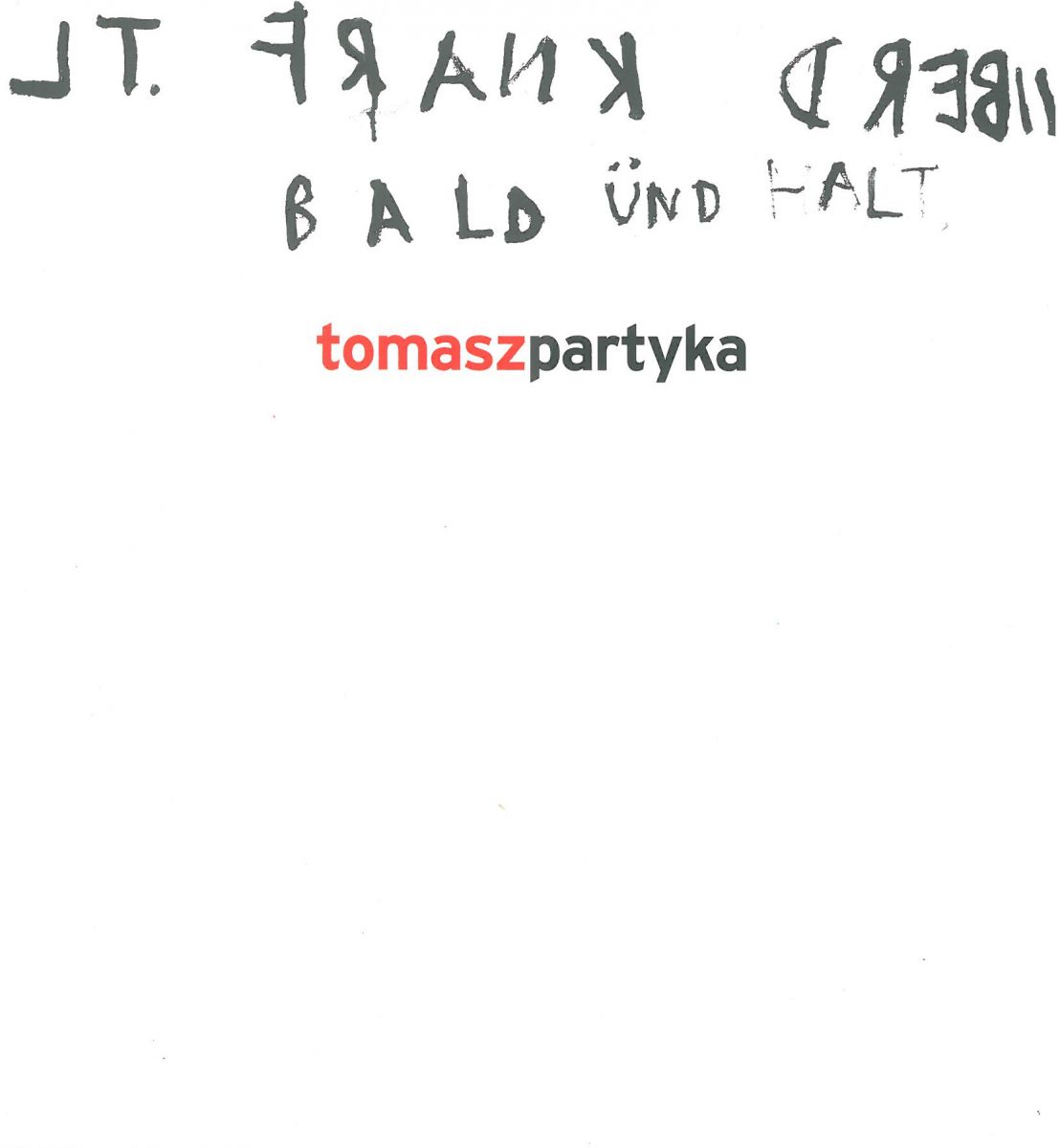 SALE! Tomasz Partyka. Born and bred photo