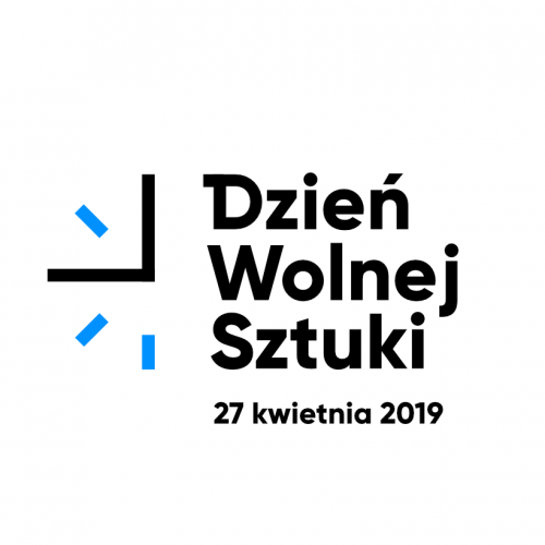 Logotyp Dzień Wolnej Sztuki 27 kwietnia 2019