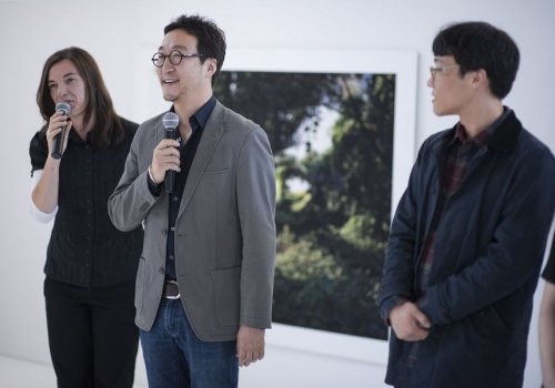 The opening of the Korean photography exhibition New Generation SIZAK, 17th June 2016 photo