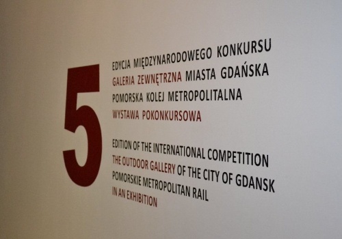 2013 - AN EXHIBITION OF THE 5th EDITION OF THE INTERNATIONAL COMPETITION OF THE OUTDOOR GALLERY OF THE CITY OF GDANSK 23 February, Opening photo