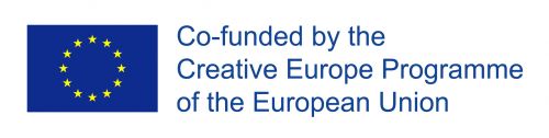 Logotyp Co-Funded by the Creative Europe Programme of the European Union